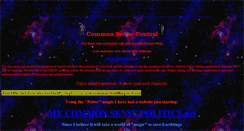 Desktop Screenshot of commonsensecentral.net